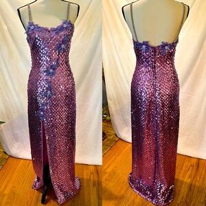 Vintage OOAK fairy 🧚‍♀️ princess beaded gown